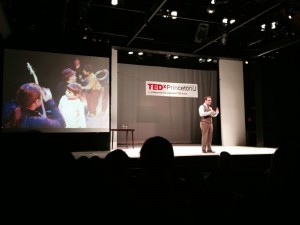 Robert began his TEDx talk at Princeton by talking about his first musical theater experience