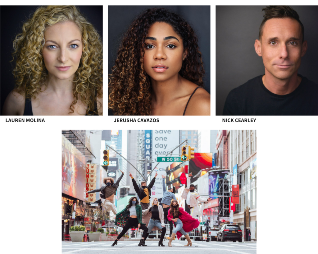 headshots of Lauren Molina, Jerusha Cavazos, and Nick Clearly